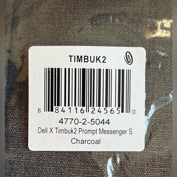 Timbuk2 Dell X Prompt Messenger Bag Size Small - 4770-2-5044 - NWT - Charcoal - Picture 13 of 13